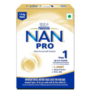 Nan pro 1 milk powder for babies upto 6 months 1.2 kg